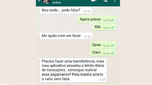 Assisenses têm WhatsApp clonado e amigos caem em golpe